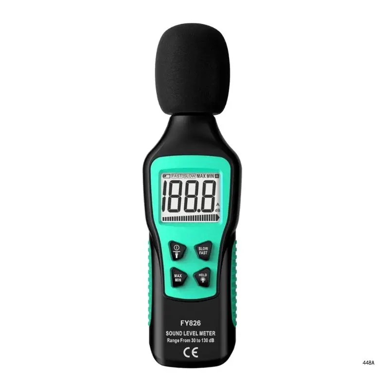 소음 측정기 디지털 휴대용 DBMeter Sonometros 소음 오디오 레벨 측정기