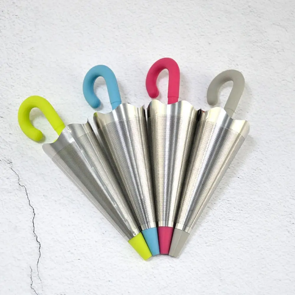 Stainless Steel Umbrella Shape Tea Infuser with Bracket Fine Mesh Reusable Sieve Spice Tea Brewing Diffuser