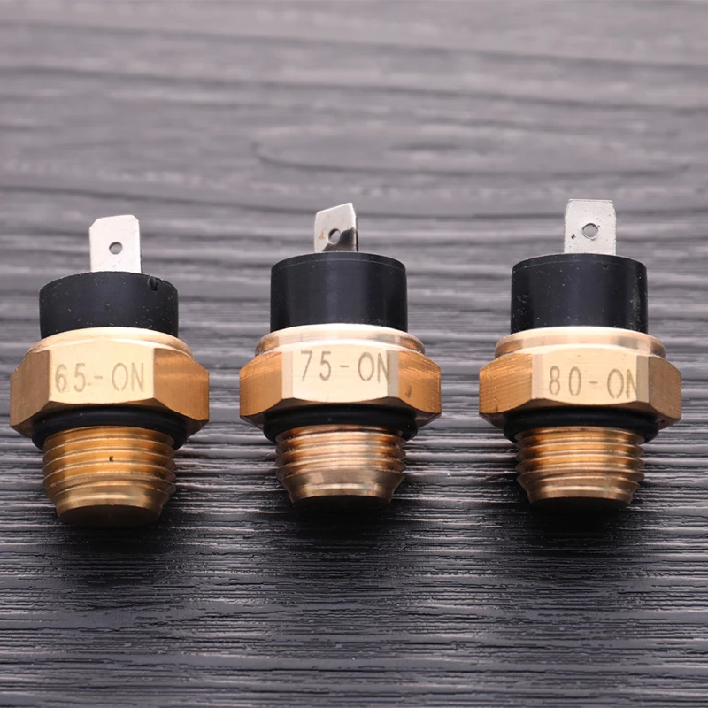 Engine Coolant Thermostat Motorcycle Electric Radiator Coolant Fan Water Temperature Thermostat Switch Temp Sensor M16 for 200 250 400 450