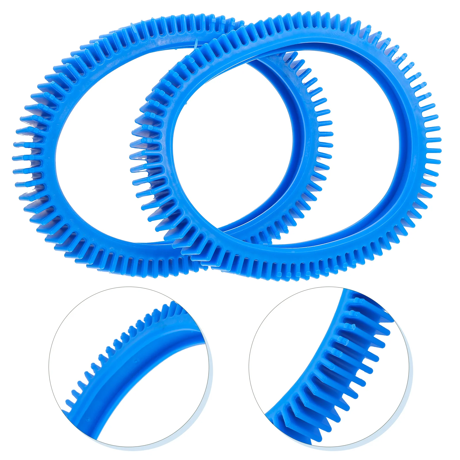 

2 Pcs Pool Cleaner Tires Replacement Parts Accessory Cleaning Tool Accessories Tyre Pvc Machine Swimming All Purpose