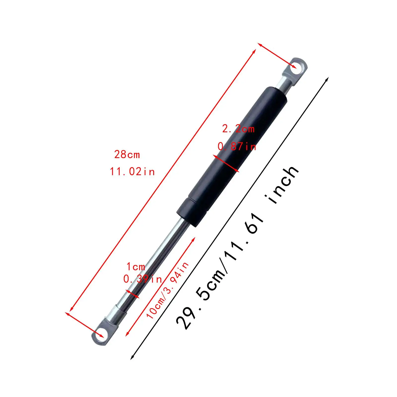Gas Spring Lift Support Strut Hydraulic Bed Support Rod Multifunction for Furniture Door Truck Vehicle Accessories