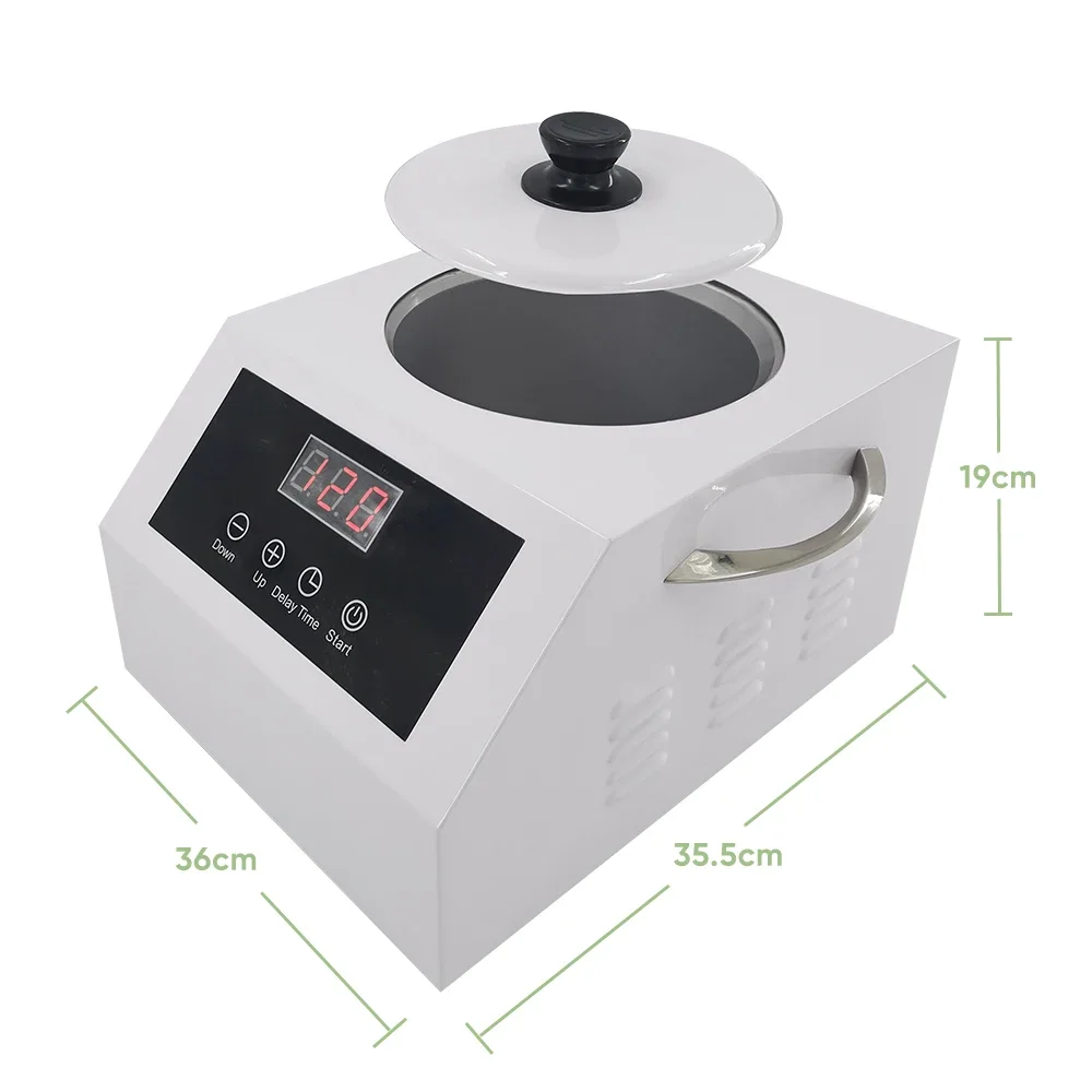 Digital Touch Screen 5000ml Depilatory Wax Heater Extra Large Professional Wax Heater 5L Beauty Salon Pot Warmer Machine