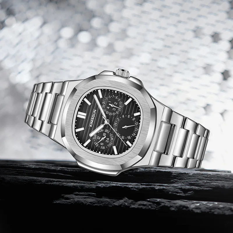 MAYZHISU Luxury Business Man Quartz Watch Classic Retro Non Automatic Men's Watches Male Date Wristwatch for Men