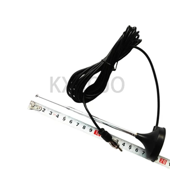 Base retrattile che assorbe il ferro dell'antenna domestica Lunghezza linea Ricevitore di segnale 3M modificato dalla macchina CD radio montata su auto 1pz