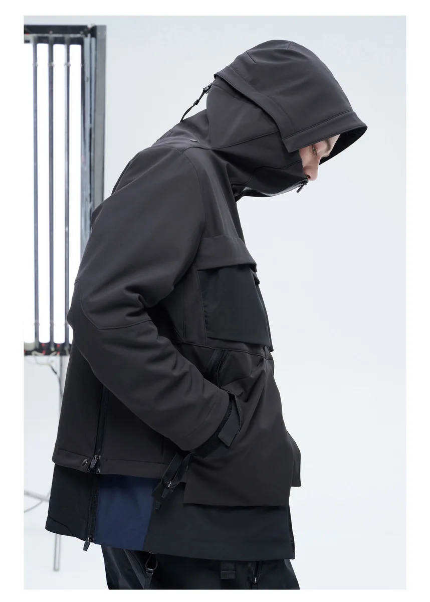Reindee Lusion 21aw 3in1 all-enviroment waterproof scout jacket outer shell and inner jacket techwear gorpcore