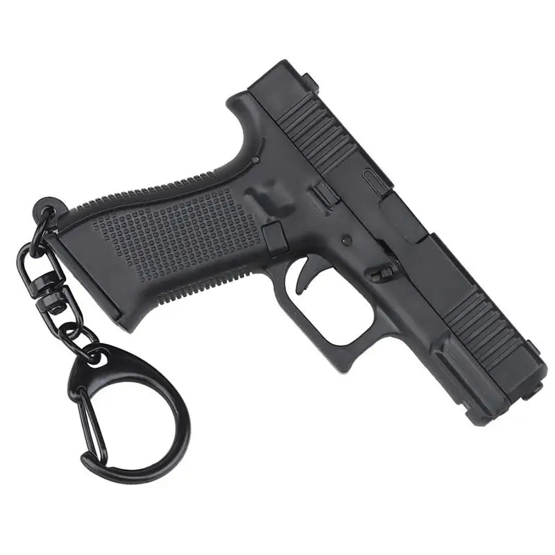 

Mini Gun Keychain without Bullets Pistol Revolver Military Tactical Clava Bullet