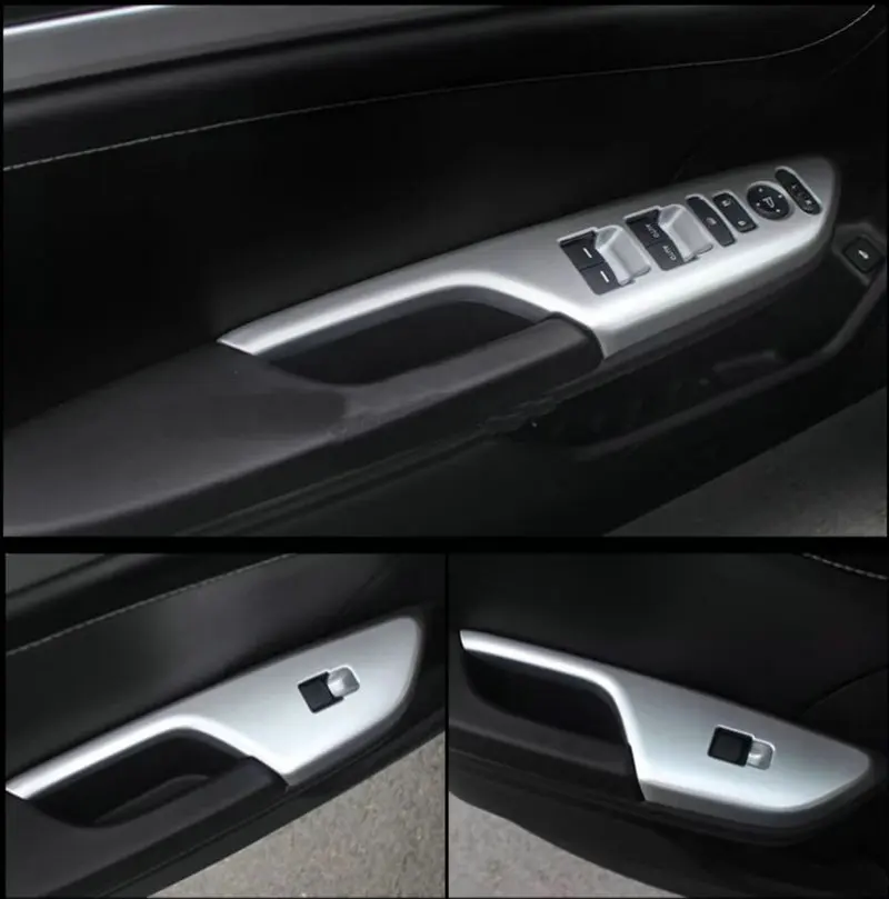 Civic 2016 2021 인테리어 장식 패널, 유리 리프팅 장식 패널, 탄소 섬유 패턴 장식 패널