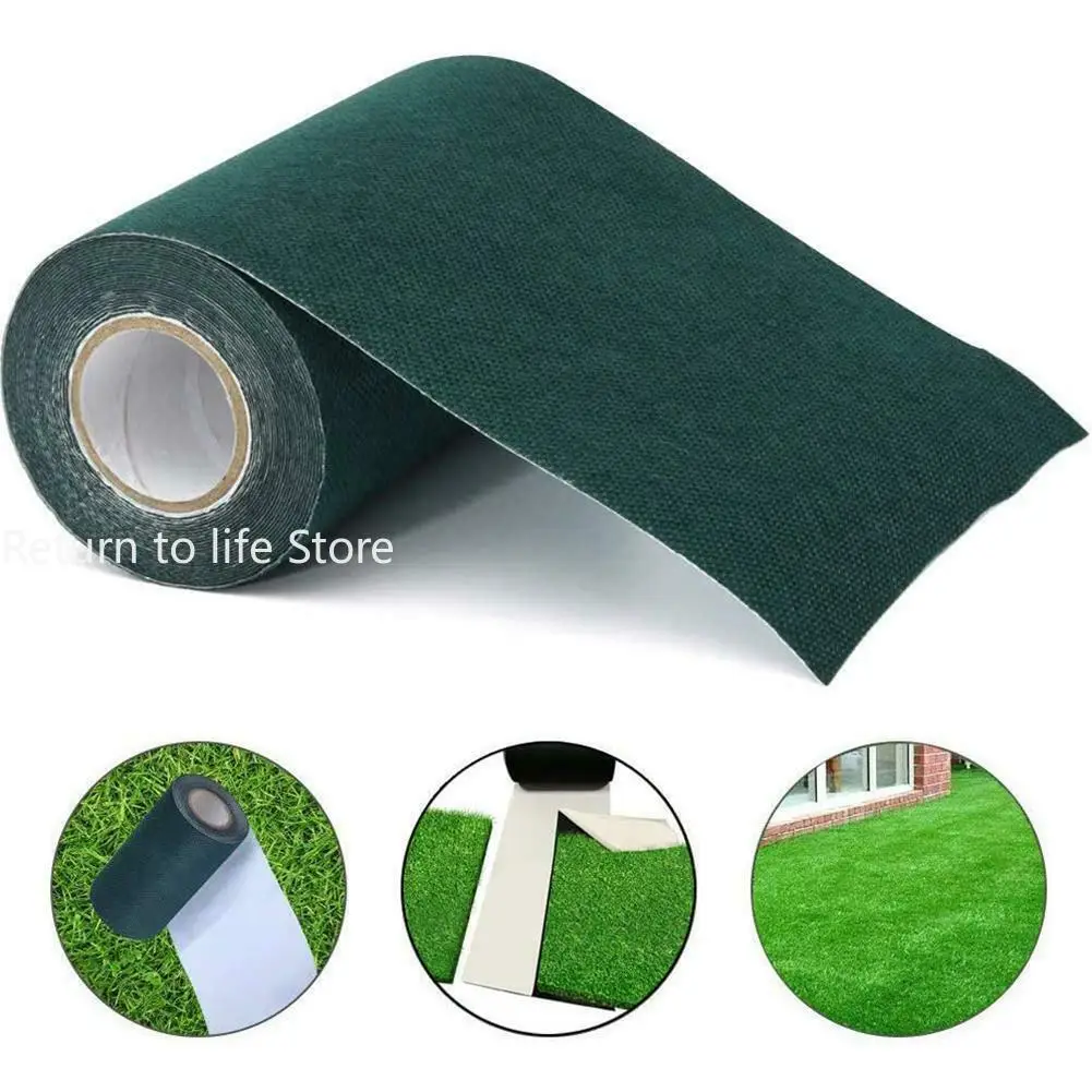 Simulation Grass Turf Tape for Track And Field Garden Carpet Connection