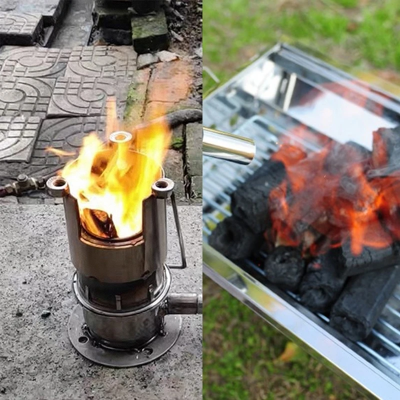 Upgraded USB Blower Fan BBQ Fan for Wood-Burning Stove Charcoal Air Blower  - AliExpress