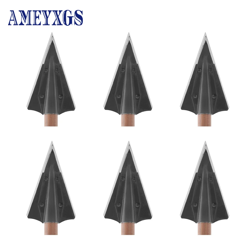 Punte Freccia SHARROW 90 Grani - Teste Da Caccia Con 2 Lame Per Arco Tradizionale E Composto - Foto 2