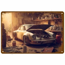 Vintage Retro Metal Tin Sign Wall Art Decor - 20x30cm (A22ZHDY 40598)