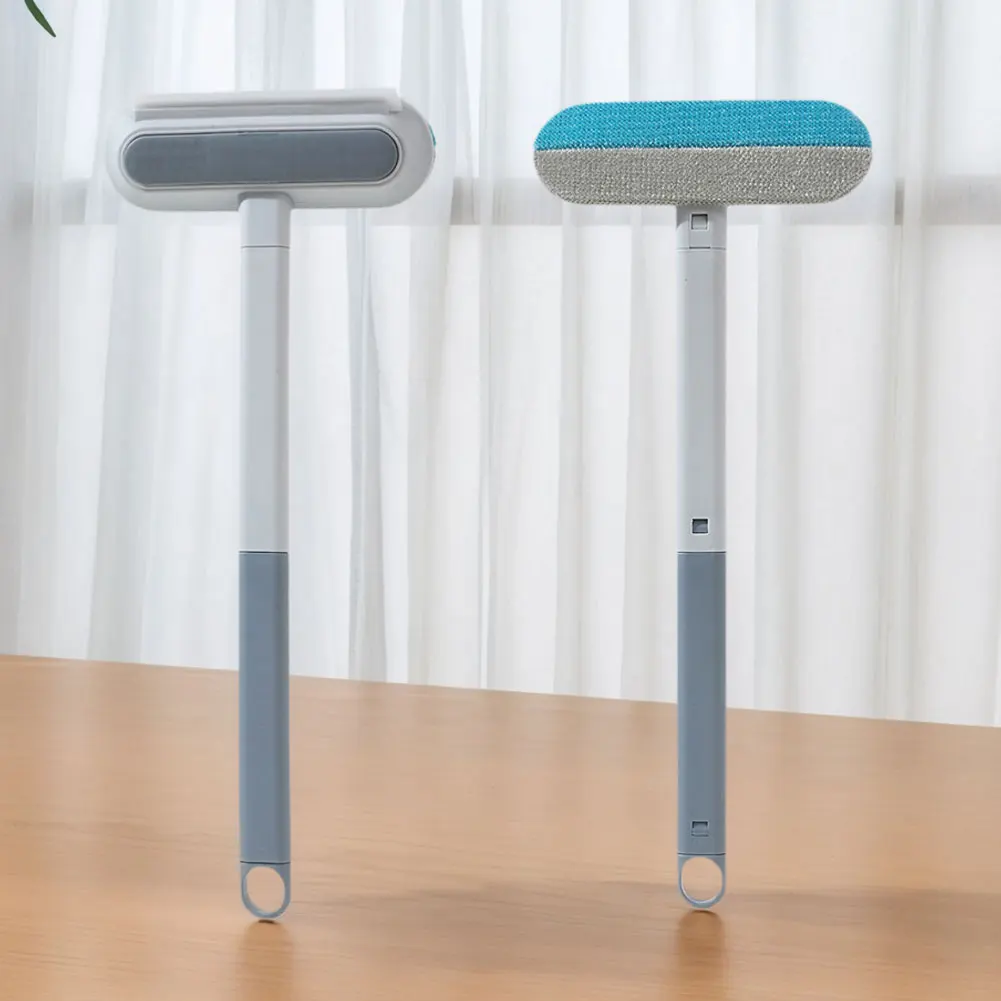 Pet Hair Remover Multifunctional Pet Hair Removal Brush Long Handle Dog Clothes Brush Cat Fur Brush Pet Supplies