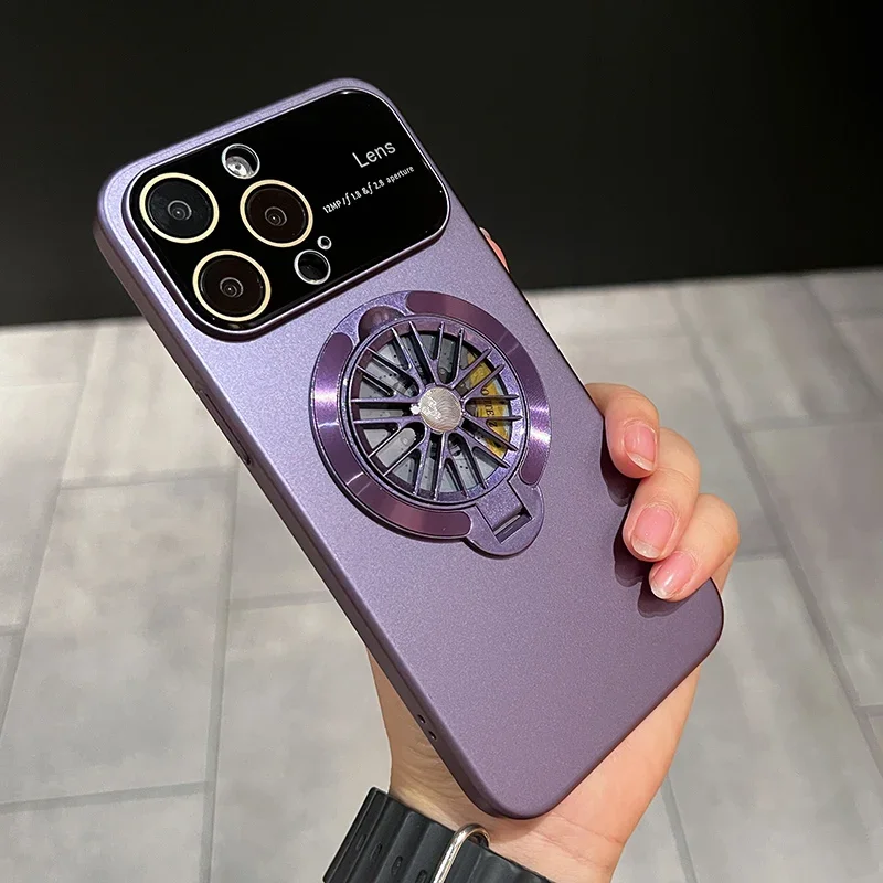 INF Custodia cava magnetica rotante per iPhone iPhone 16 Pro Max iPhone 14 Pro Max
