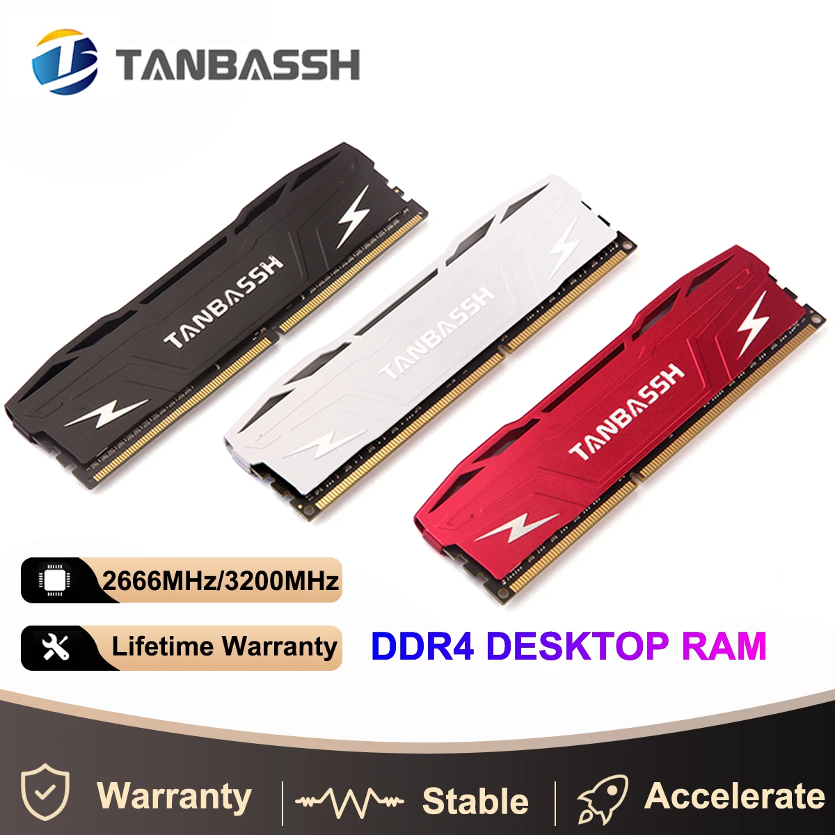 Radiator Memoria 8GB 16GB DDR4 2666MHz 2400MHz 2133MHz 3200MHz 3600MHz ...