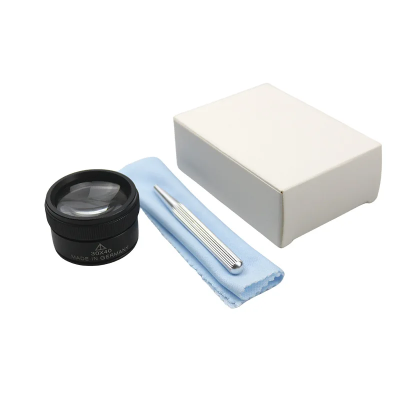 30X36MagnifyingGlasswithHandleAntiqueJadeHighPowerHigh