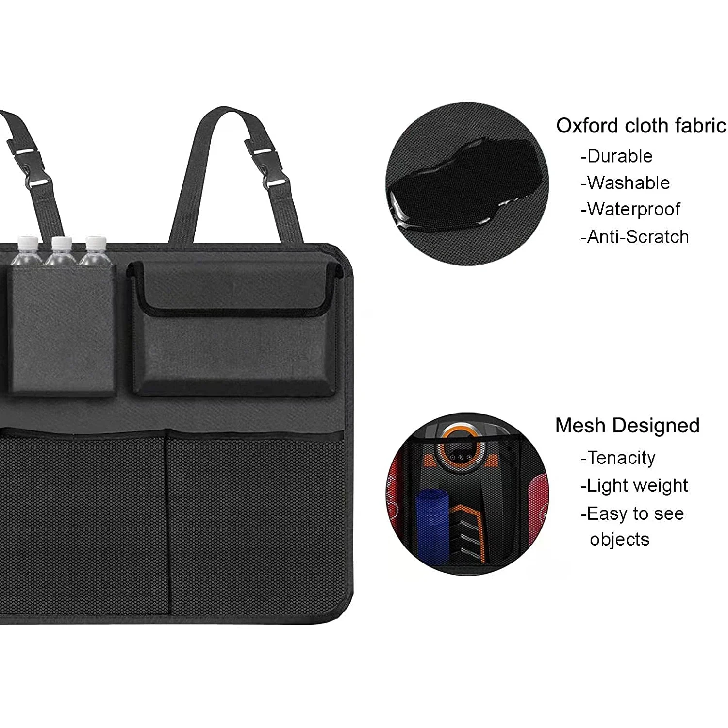 Oxford Car Trunk Organizer Backseat Storage Bag