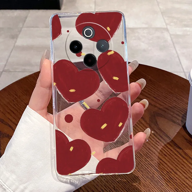 Aesthetic Fashion Cute Cat Astronaut Soft Silicone Transparent Phone Case