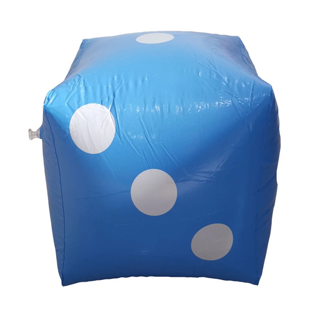 Inflatable Toy Funny Outdoor Inflatable Dice Swimming Pool Party Supplies Kids Adults Game Play Cube 30*30cm