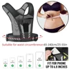 1Pcs Running Vest, Ultralight Reflective Running Vest Chest Pack for Trail Running Hiking, Women & Men 2