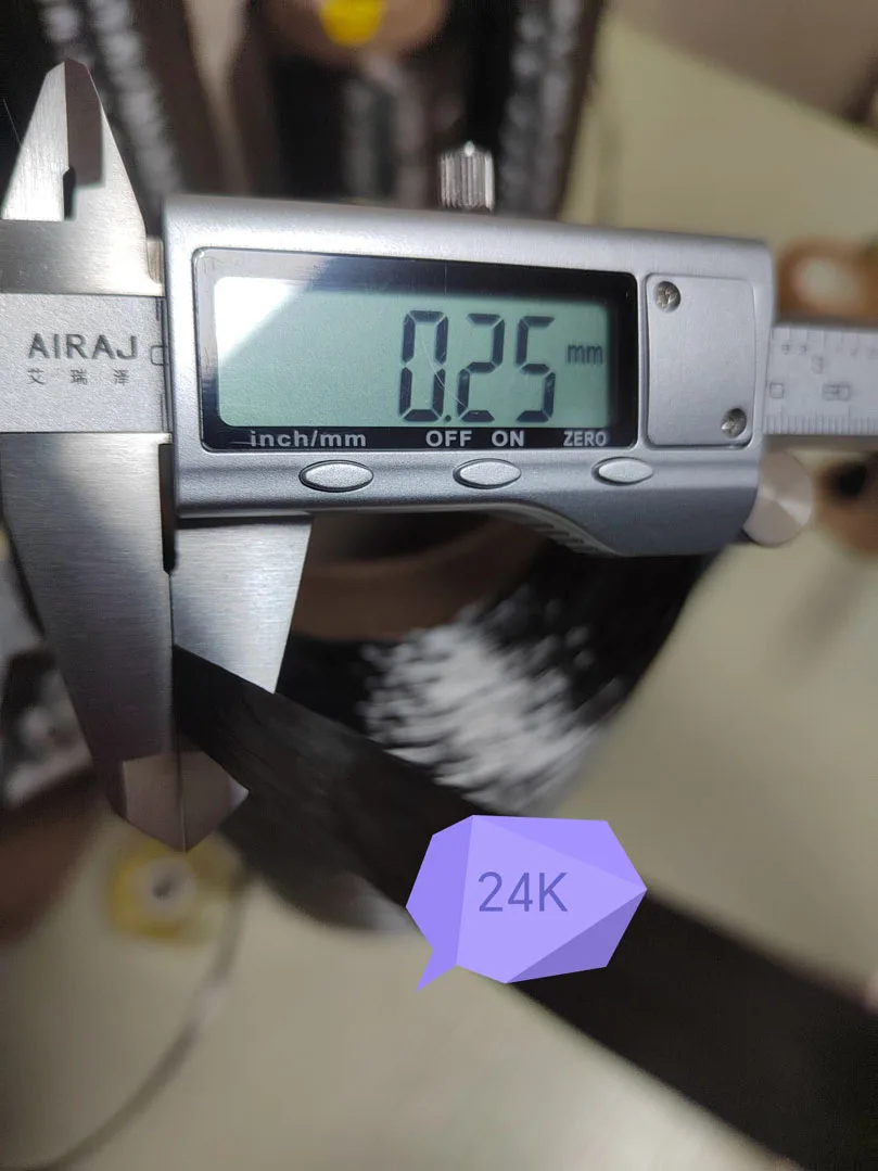 

24K Carbon Fiber Roving Yarn Filament Conductive Heating Filament 4900Mpa 10M/20M/50M/100M