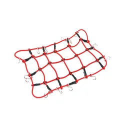 Durable Roof Rack Luggage Net for RC Crawlers - Accessory and Parts (220-120mm red)