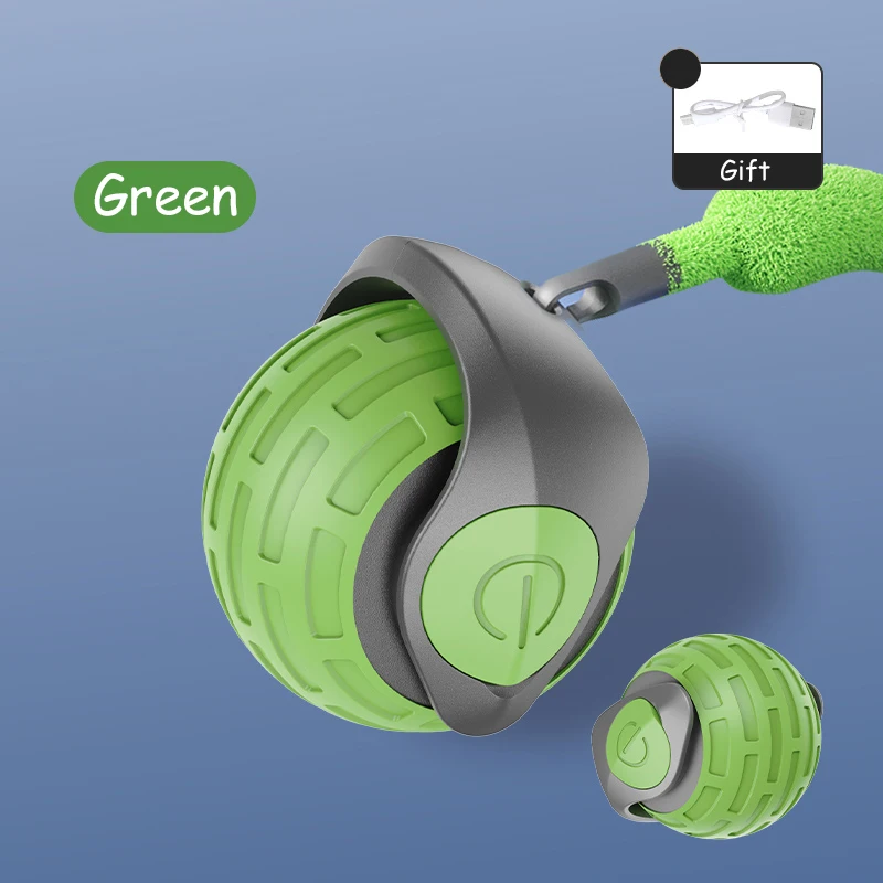 Balle interactive pour chat, jouet d'intérieur pour chat, rechargeable