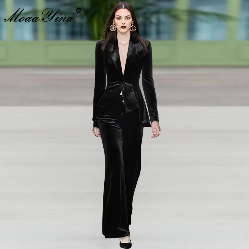 Buy Women's Velvet Full Stretchable Suit Kurta | Black Velvet Suit for  Girls Incomplete Online at Best Prices in India - JioMart.