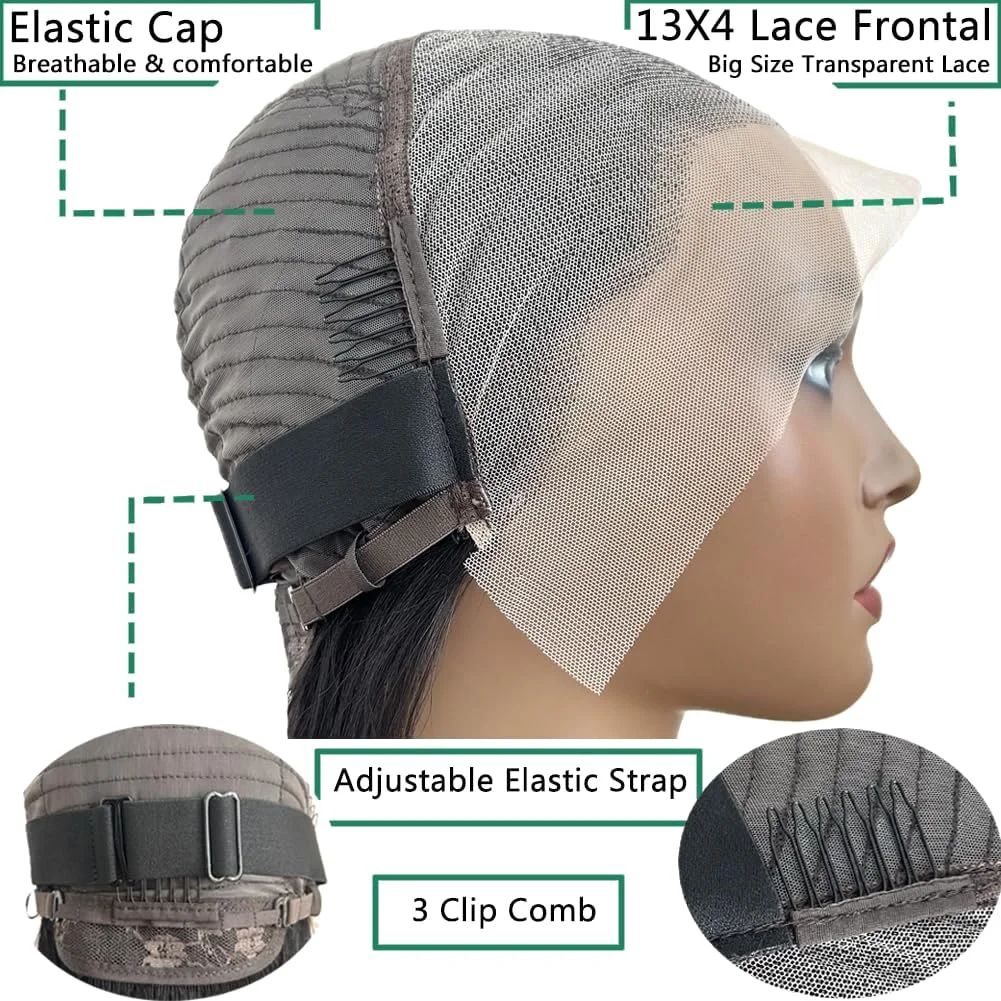 Unisiy bob human hair wig