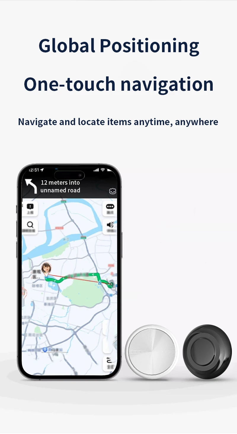 Dual system Mini Anti Lost Tag for Findmytag APP Tracker Wallet Key Finder Luggage Suitcase Tracking Device For Android and IOS