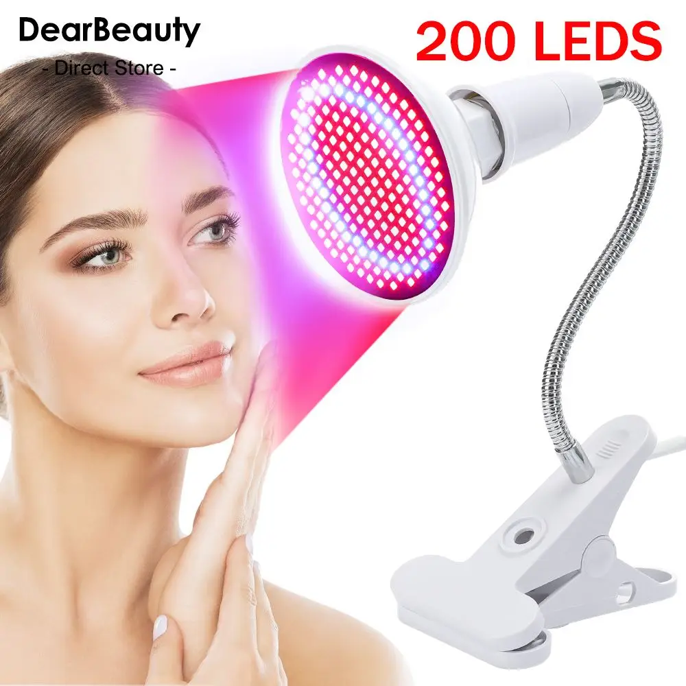 Anti Aging Red Blue Led Light Therapy Deep Red 660nm Near Infrared