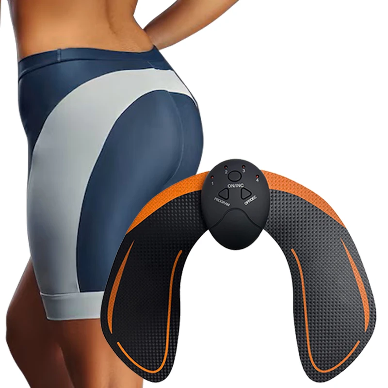 EMS Hip Waist Stimulator Trainer Muscle ABS Fitness Buttocks Massage Butt Lifting Buttock Toner Trainer Slimming Massager