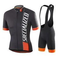 New Cycling Jersey Set Classic MTB Cycling Bib Shorts Kit Reflective Custom Bike Clothes Bicycle Clothing Maillot Ciclis 2