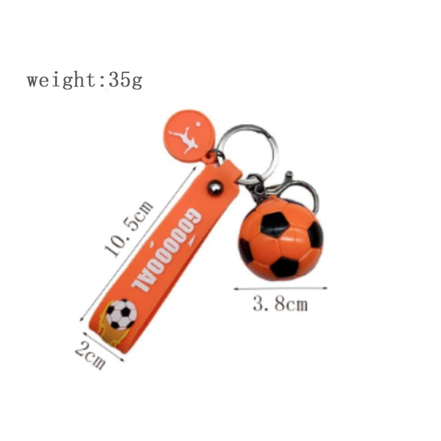 Portachiavi Riflettenti Calcio 32 Pezzi - Per Bambini, Sicurezza Notturna, Regalo Compleanno