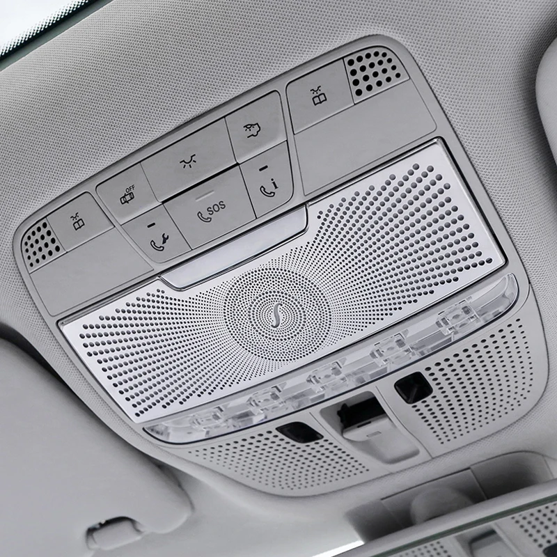 Car Audio Speaker Cover Trim Door Loudspeaker Cover Trim Interior Accessories for Mercedes Benz E/C/GLC Class W213 W205 X253