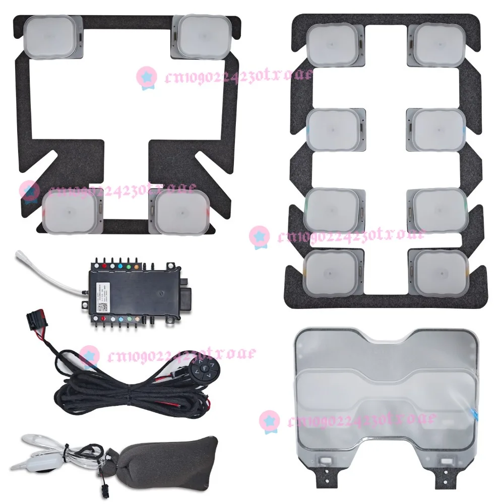 12 Air Massage Car Seat 2 Mode Lumbar Support for Long Drive Comfort Cushion