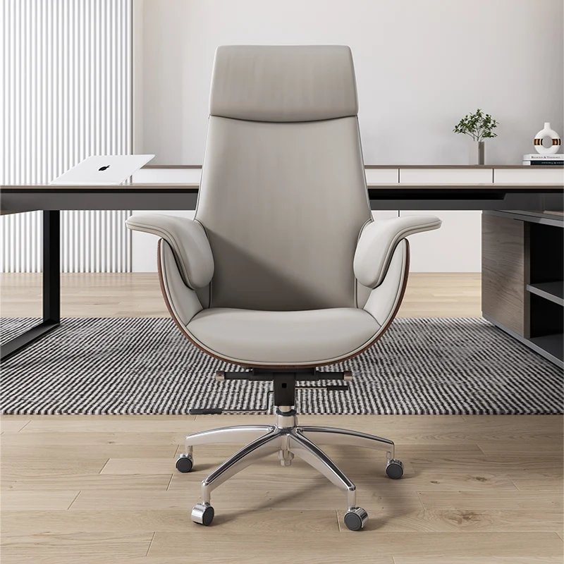 

High grade computer chair, family study, reclining chair, leather chair, high back lunch break, business office chair