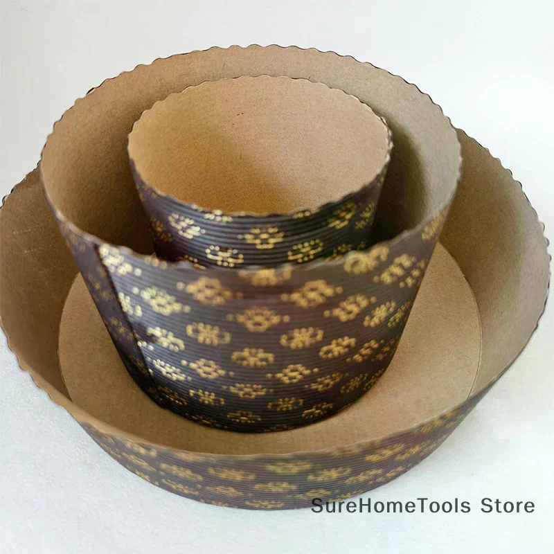 Paper Tray Dove Mold Pastry Bread Cake Carton Packaging Cake Decoration Christmas Holiday Party Kitchen Baking Tools