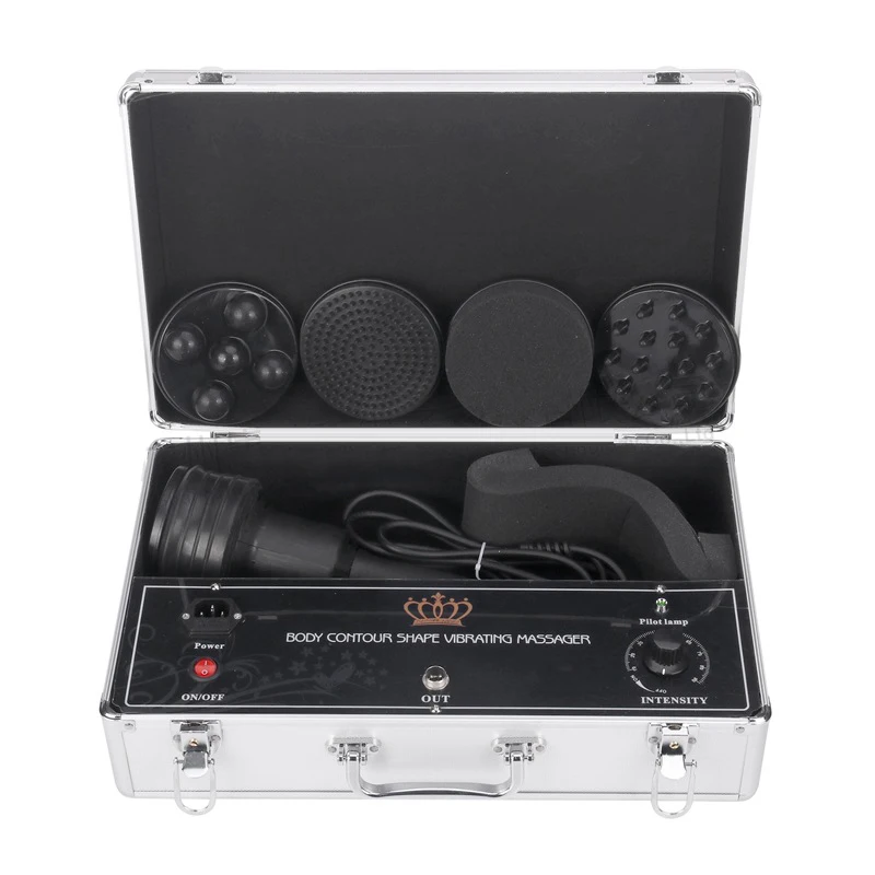 Vibrating Cellulite Weight Loss Massager Fat Reduction Full Body Vibration Slimming Machine 5 Heads Home Salon Use Portable digital force gauge 500n 50kg 110lb 1760oz portable push pull force meter unit switchable backlit mini dynamometer with 6 fixture heads storage case auto power off