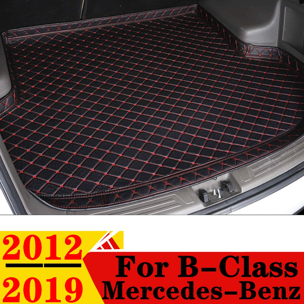 

Коврик для багажника автомобиля Mercedes-Benz B Class 2019 2018 2017 2016 2014 13 2012 XPE