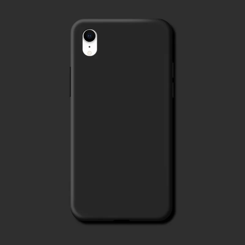Shockproof Liquid Silicone Protective Phone Case - Original TPU Back Cover