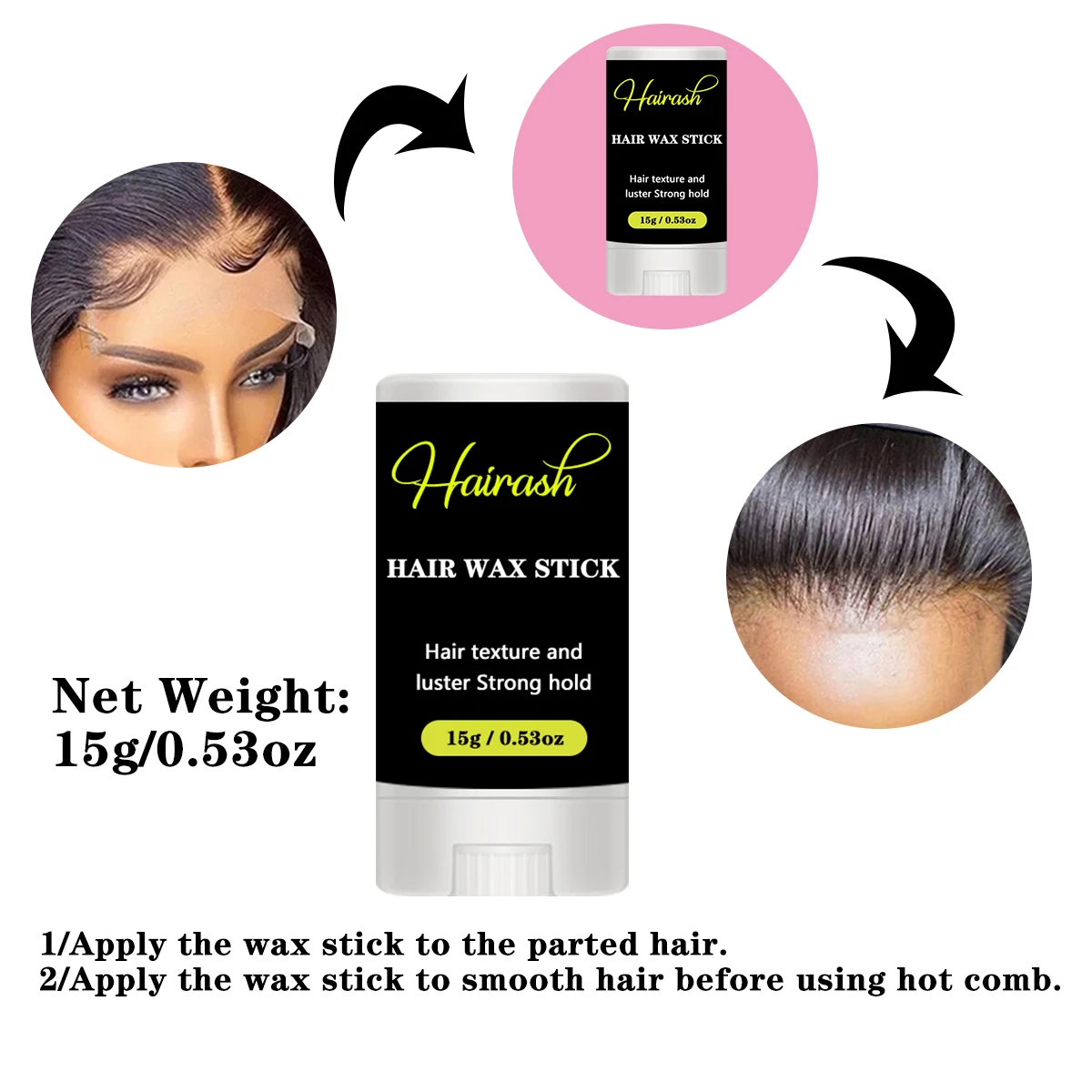 Front Lace Wig Glue Waterproof 15g Wax Stick For Wig 60ml Lace Tint Spray Adhesive Extensions Remover Installation Kit Set