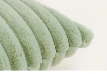 Super weicher Plüsch Kissenbezug - Wurfkissenbezug für Sofa und Bett, nordische Dekoration im Wohnzimmer