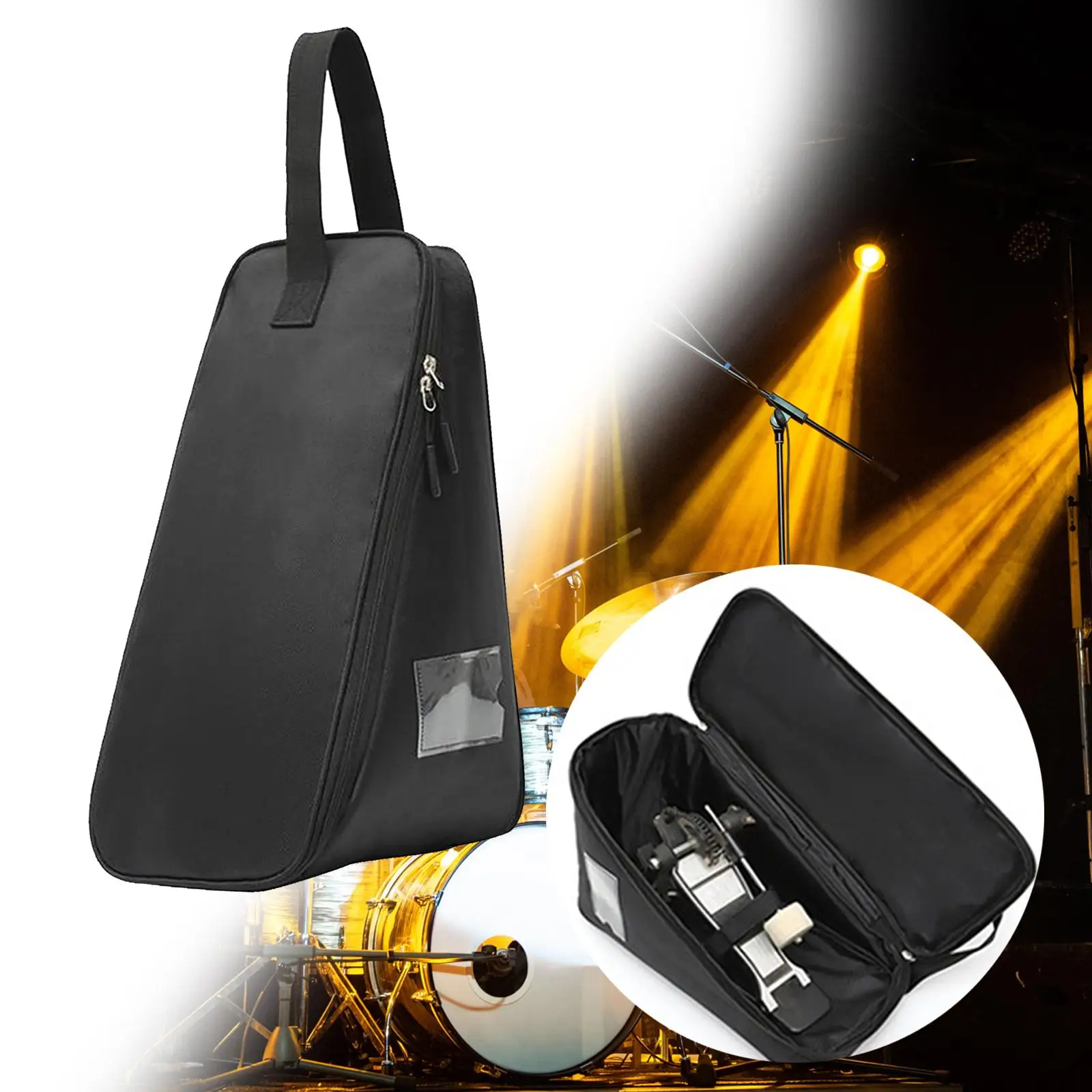 

Сумка для бас-барабана, педали, легкая, водонепроницаемая, толстая, мягкая, портативная, для