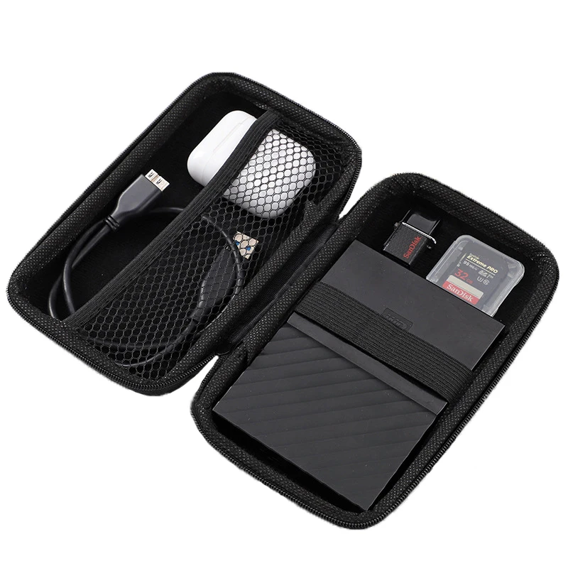 Carbon Pattern Earphone Organizer Key Case Coin Box Portable Hard Headphones Storage Bag SD Card USB Cable Earbuds Holder,key case,coin purse,coin wallet,earbuds storage bag