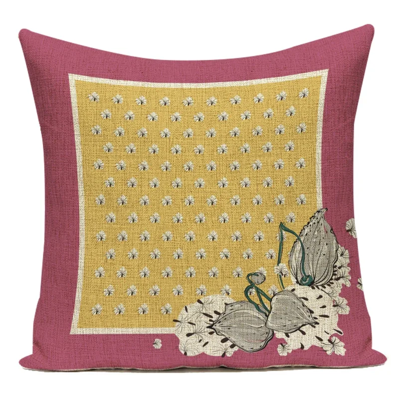 Boho Mandala Decorative Throw Pillow Cover