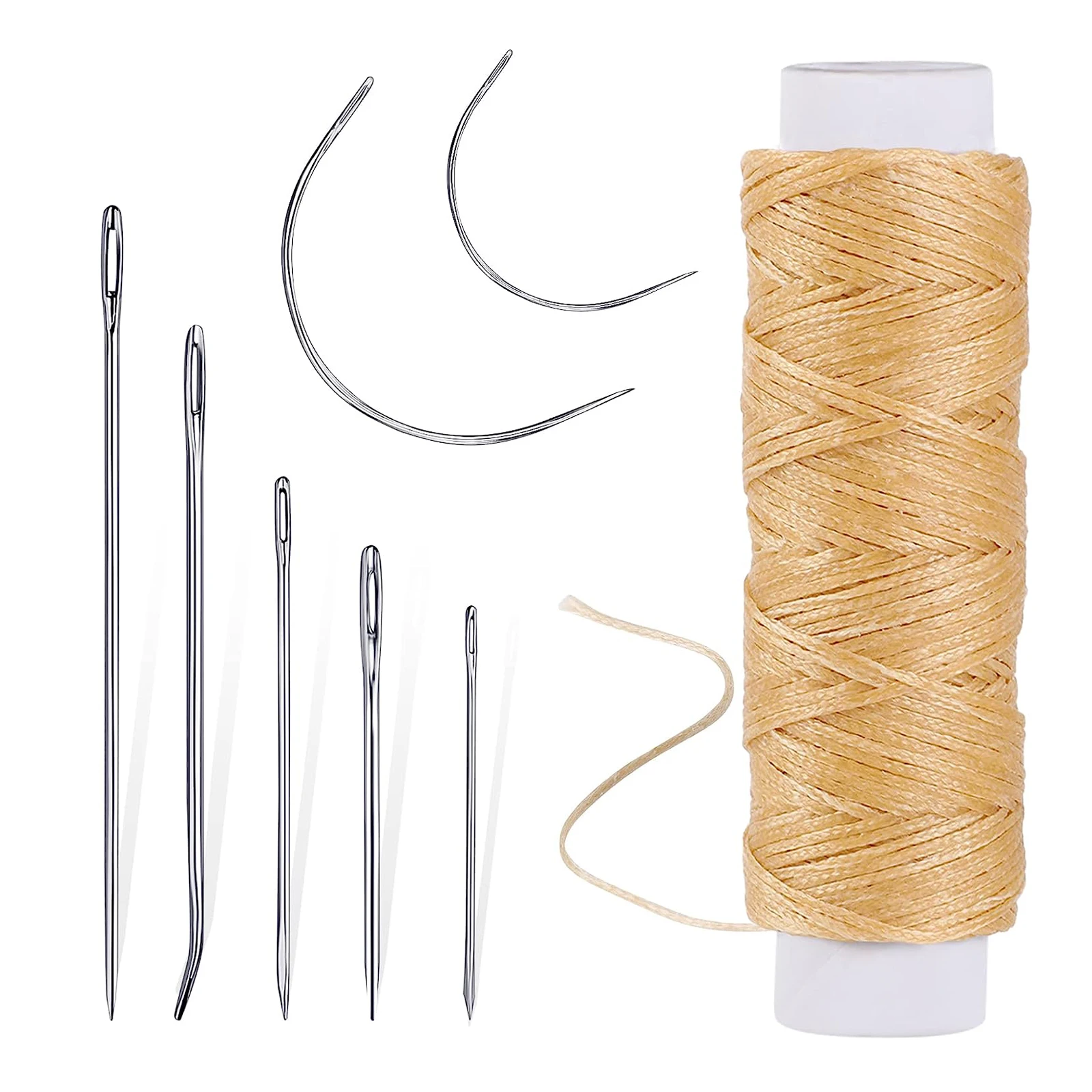 Fil Ciré Pour Cuir - 40 Couleurs Assorties | Kit Complet De 480m Pour Maroquinerie, Réparation Chaussures Et Bricolage