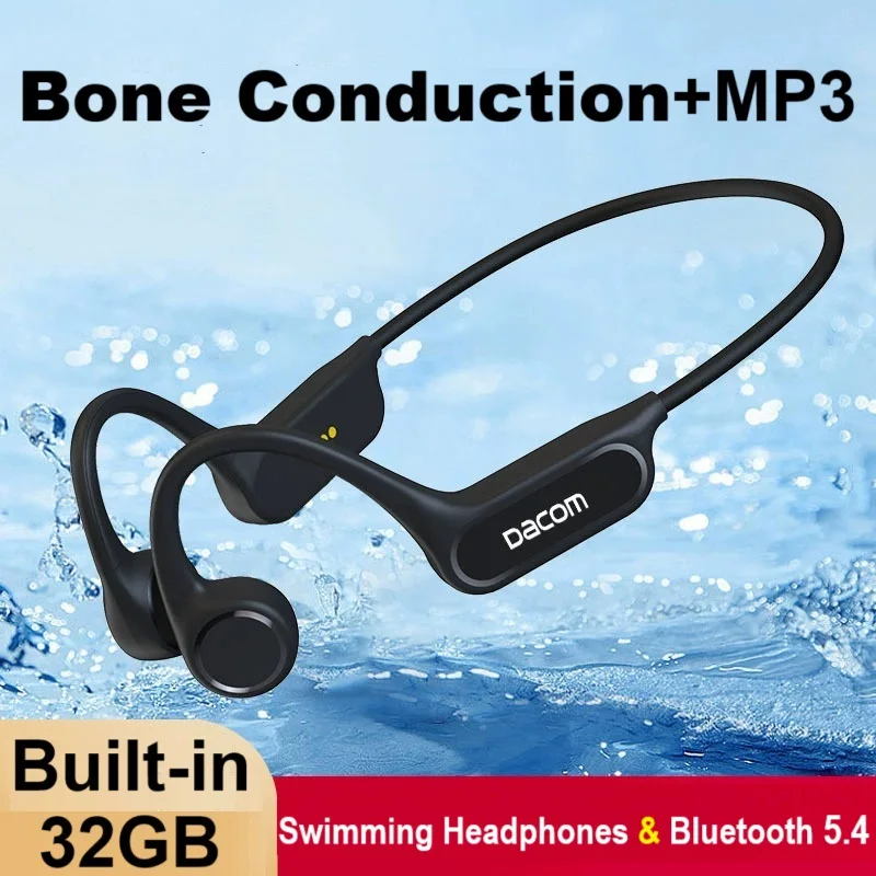 Newest Dacom IPX8 Waterproof Bone Conduction Headphones Bluetooth