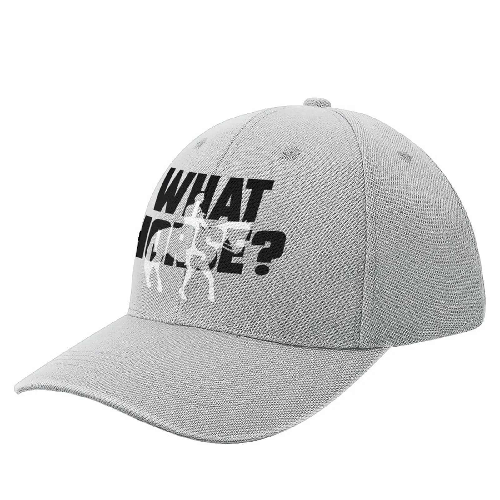 

Lucifer - What Horse Baseball Cap western hats Sunhat Streetwear Beach Outing Woman Hats Men'S