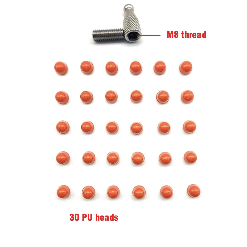 

M8 Rubber Caps For Paintless Dent Repair Hammer And Tips for Hook and Main Rod