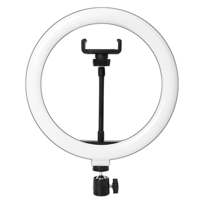 조광 가능한 LED 셀카 링 필 라이트, 휴대폰 카메라 LED 링 램프, 삼각대 포함, 메이크업 비디오 라이브
